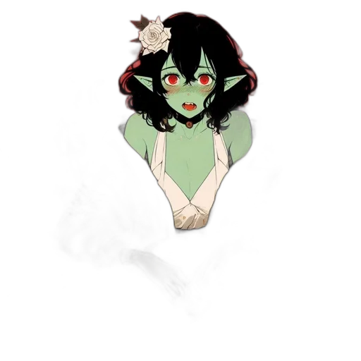 creature, mask, staff, jewelry transparent PNG cut-out