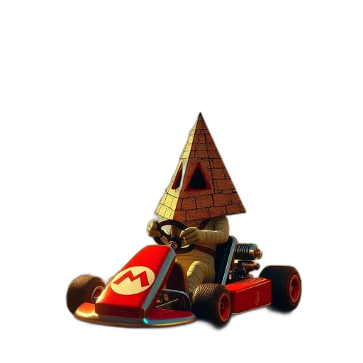 car, hat, weapon, staff transparent PNG cut-out