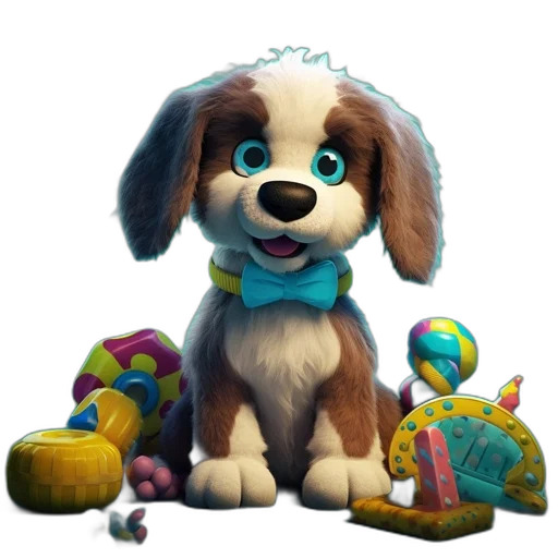 staff, animal, 3d render, concept art transparent PNG cut-out