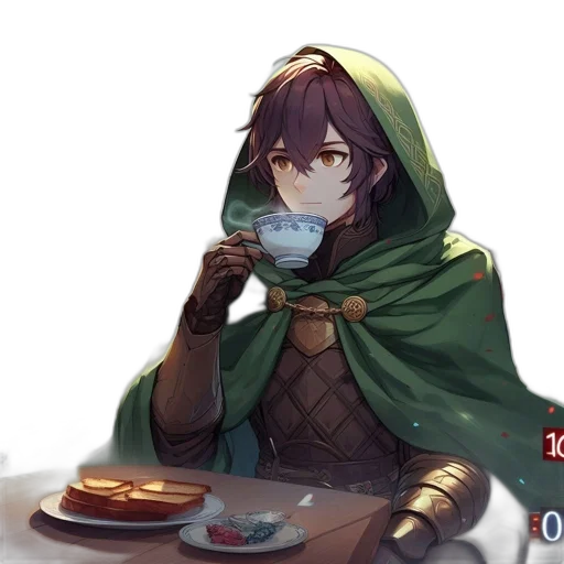 food, fantasy art, concept art, anime transparent PNG cut-out