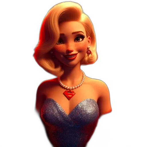 dress, jewelry, crown, face transparent PNG cut-out