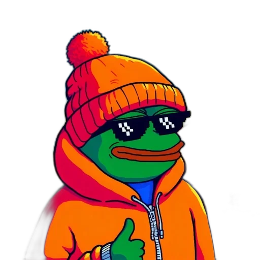 jacket, hat, face, staff transparent PNG cut-out