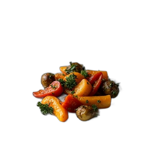 food, crown, animal, 3d render transparent PNG cut-out