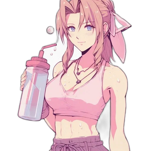 bottle, weapon, dress, anime transparent PNG cut-out