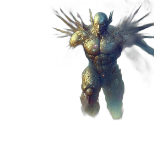 creature, robot, concept art, fantasy art transparent PNG cut-out