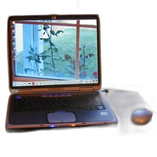 3d render, photorealistic, laptop, sits transparent PNG cut-out