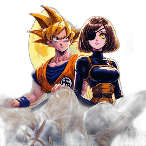 fantasy art, concept art, comic book art, pixel art transparent PNG cut-out