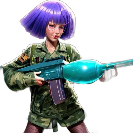 weapon, staff, concept art, cyberpunk transparent PNG cut-out
