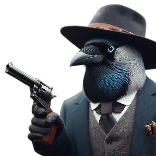 animal, hat, mask, weapon transparent PNG cut-out