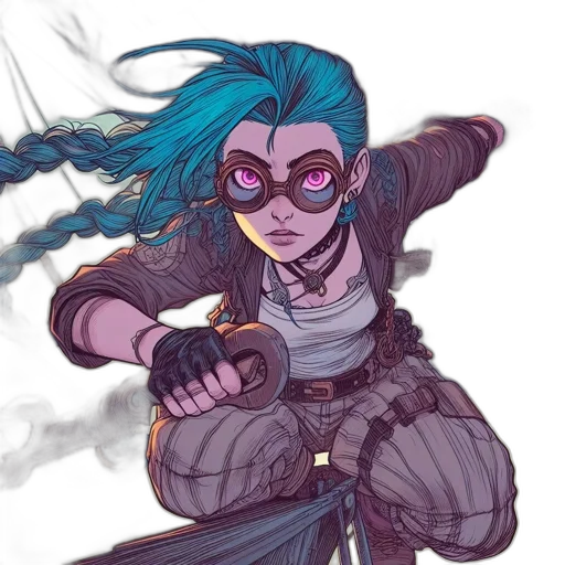 weapon, cyberpunk, concept art, comic book art transparent PNG cut-out