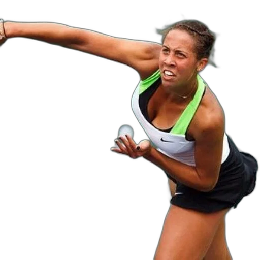 staff, female, tennis, player transparent PNG cut-out