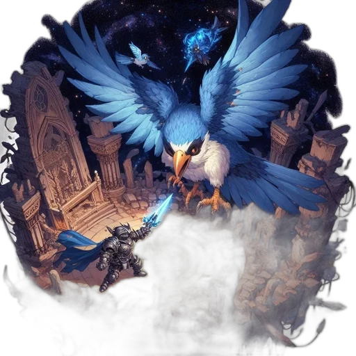 dragon, staff, animal, fantasy art transparent PNG cut-out
