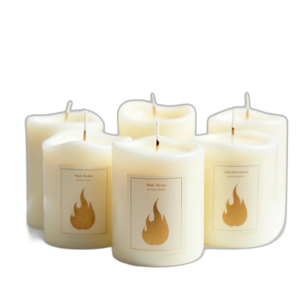 fire, set, six, white transparent PNG cut-out