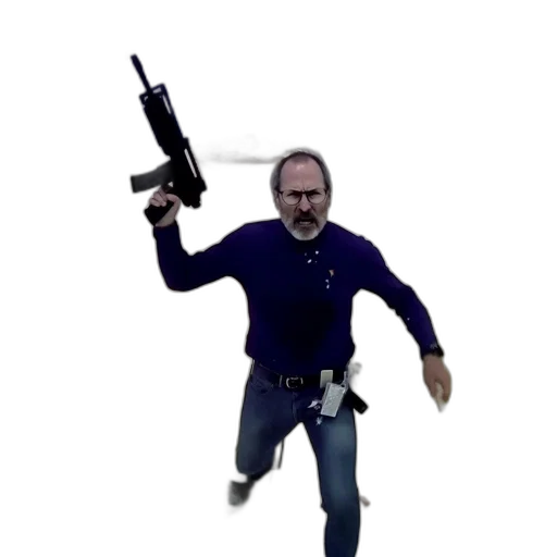 weapon, staff, animal, jacket transparent PNG cut-out