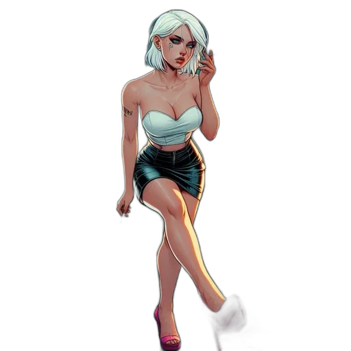 staff, dress, concept art, comic book art transparent PNG cut-out