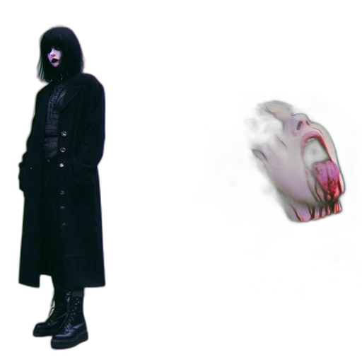 mask, creature, jacket, weapon transparent PNG cut-out