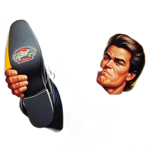 shoes, weapon, face, car transparent PNG cut-out