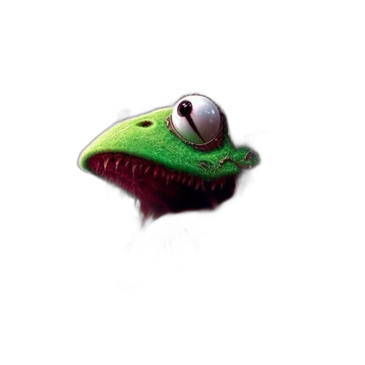 dragon, creature, hat, face transparent PNG cut-out