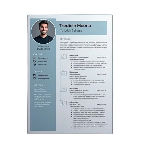 staff, professional, resume, template transparent PNG cut-out