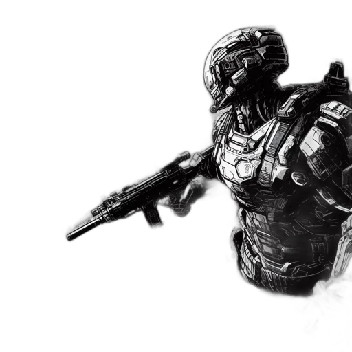 weapon, robot, concept art, comic book art transparent PNG cut-out