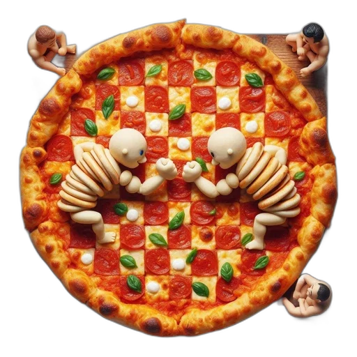 food, crown, jewelry, 3d render transparent PNG cut-out