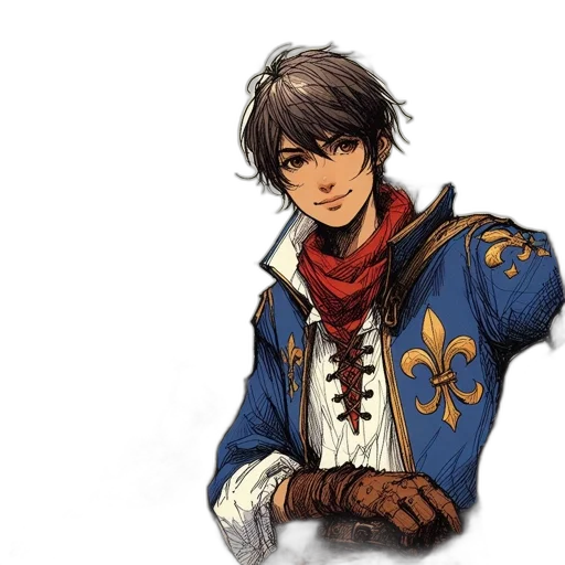 jacket, sword, staff, weapon transparent PNG cut-out