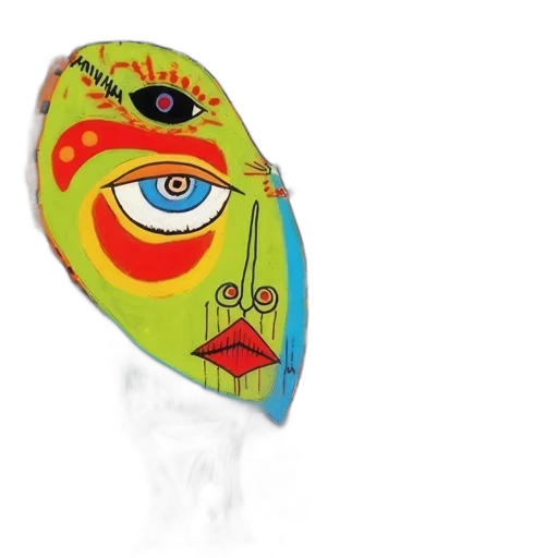 mask, face, jewelry, umbrella transparent PNG cut-out