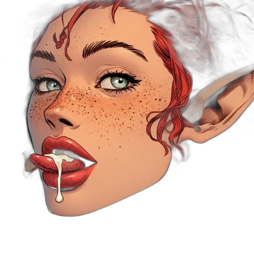face, mask, concept art, fantasy art transparent PNG cut-out