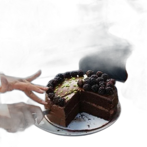food, crown, staff, 3d render transparent PNG cut-out