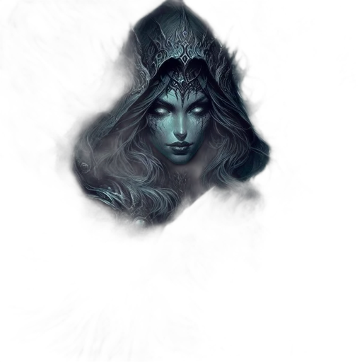 crown, mask, face, creature transparent PNG cut-out