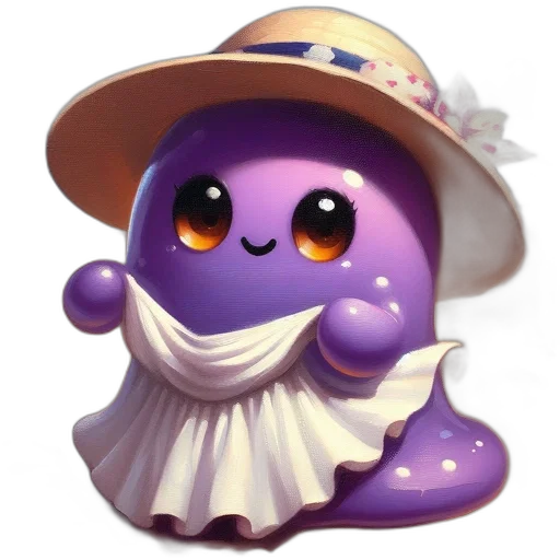 hat, creature, staff, animal transparent PNG cut-out