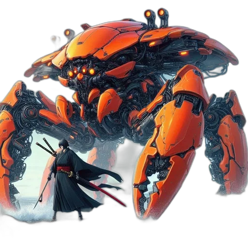 robot, weapon, creature, animal transparent PNG cut-out