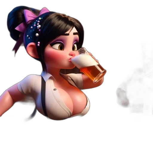 concept art, 3d render, fantasy art, pixel art transparent PNG cut-out