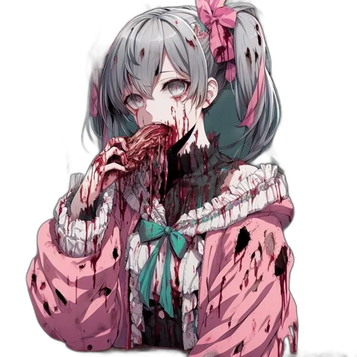 food, creature, face, weapon transparent PNG cut-out