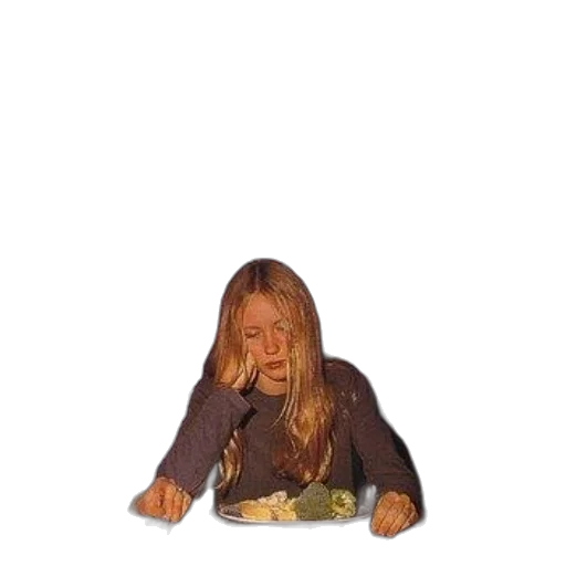 food, creature, face, hair transparent PNG cut-out