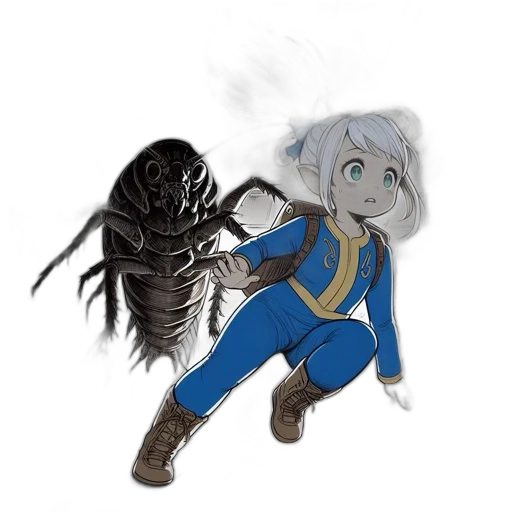 creature, dragon, animal, robot transparent PNG cut-out