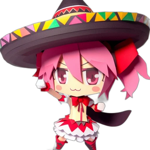 hat, staff, weapon, robot transparent PNG cut-out