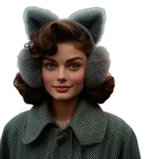 hat, jacket, face, mask transparent PNG cut-out