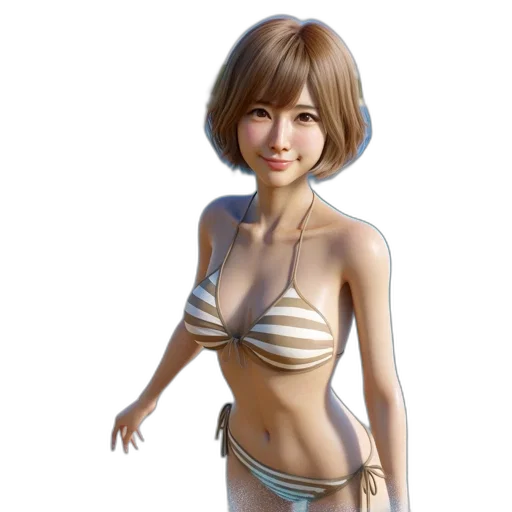 robot, dress, jewelry, photorealistic transparent PNG cut-out