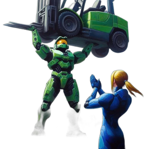 weapon, robot, concept art, comic book art transparent PNG cut-out