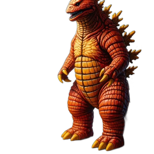 dragon, creature, animal, 3d render transparent PNG cut-out