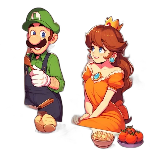 crown, dress, pixel art, concept art transparent PNG cut-out