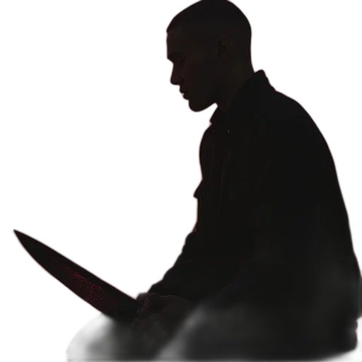 staff, jacket, weapon, knife transparent PNG cut-out
