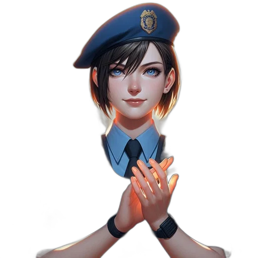 staff, weapon, face, robot transparent PNG cut-out