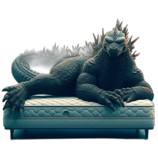 dragon, creature, animal, furniture transparent PNG cut-out
