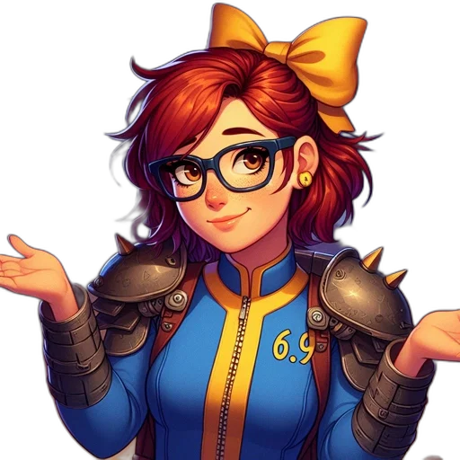 staff, jacket, face, pixel art transparent PNG cut-out