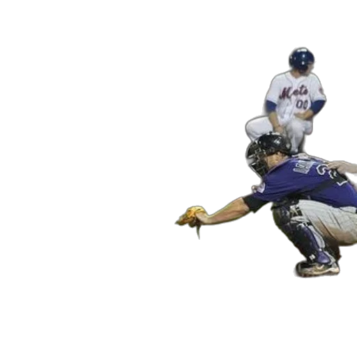 baseball, player, mets, uniform transparent PNG cut-out