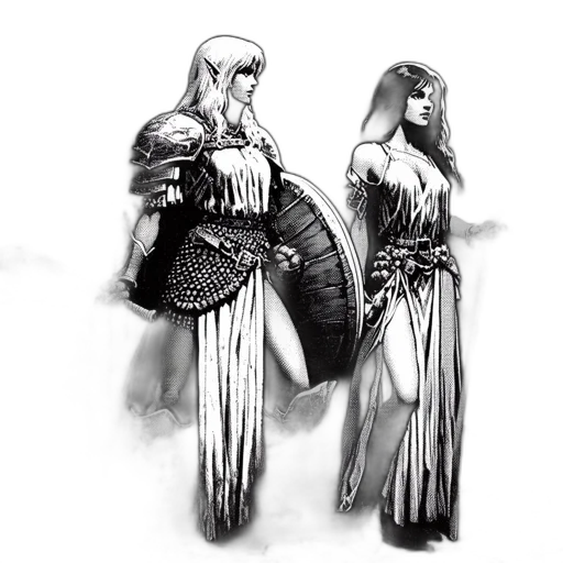 sword, concept art, fantasy art, comic book art transparent PNG cut-out