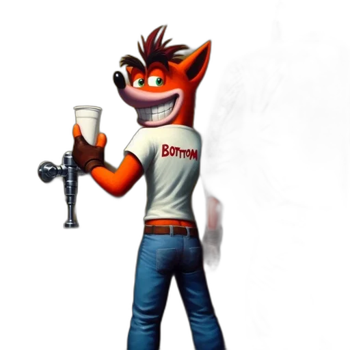 staff, animal, jacket, weapon transparent PNG cut-out