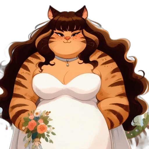 dress, crown, animal, concept art transparent PNG cut-out